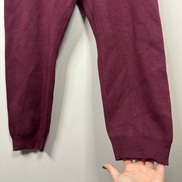 Torrid Full Length Signature Waist Sweater Jogger Legging in Purple Size 6X - Picture 4 of 10